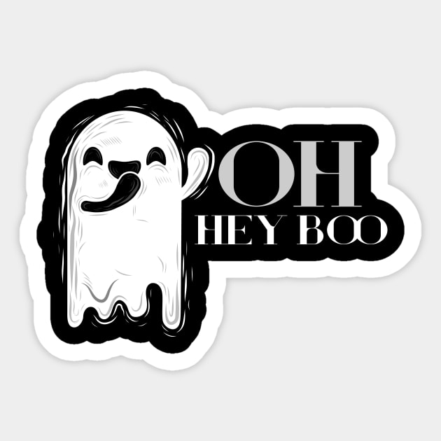 Oh Hey Boo Sticker by Officail STORE